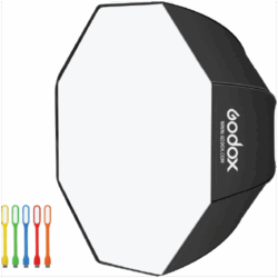 Godox 32"/ 80cm Reflector Softbox de luz octogonal con forma de paraguas